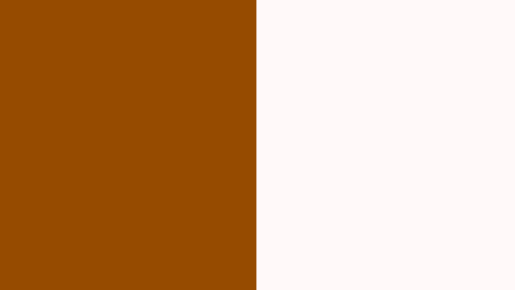 Brown and white color