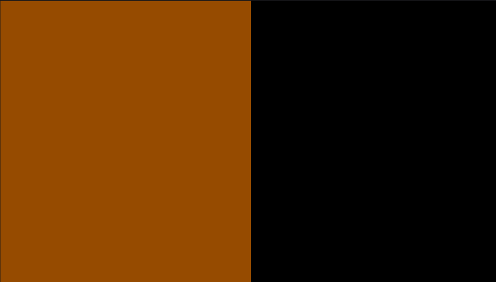 Brown and black color