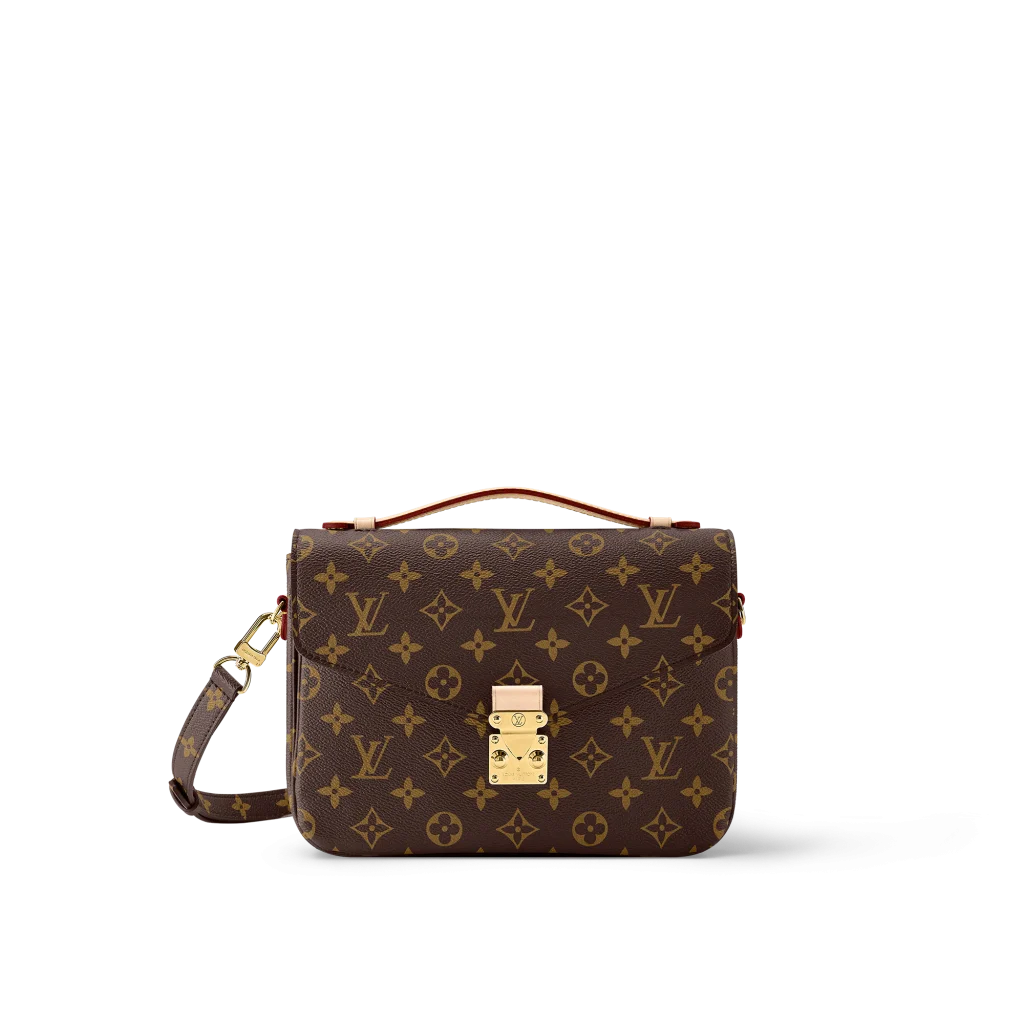 Shades of brown on a Louis Vuitton Handbag